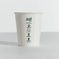 Pinnacle 16oz Truly Eco Single Wall White Coffee Cup Ctn1000