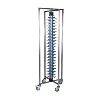 Jiwins Mobile Plate Stacking Trolley 84 Plates