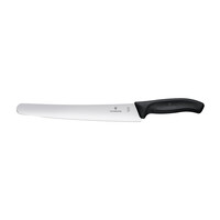 Victorinox Pastry Wavy Round tip knife. BLK wavy