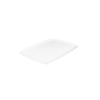Rectangular Platter White Melamine  350x205mm