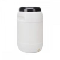 30Ltr Natural Storage Container & Lid Food Grade