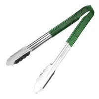 Hygiplas Serving Tongs Green 405mm