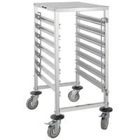 Vogue Gastronorm Racking Trolley 7 Level
