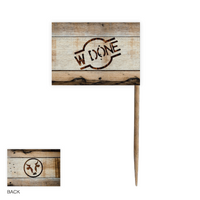 Steak Marker Flag Well Done 200pk