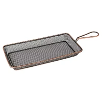 Brooklyn Service Basket - Antique Cooper 260x130x30mm