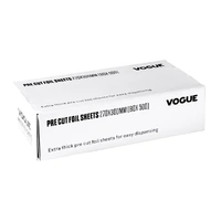 Vogue Aluminium Foil Sheets 270x300mm (Pack of 500)