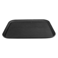 Non-Slip Tray 43x35cm Black
