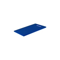 Chef Inox Cutting Board Polyethylene Blue with Handle 400x250x13mm