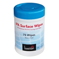 Bastion IPA Surface Wipes 42x14cm - 75 sheets