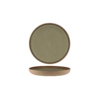 Soho Burnt Sienna Round Deep Coupe Plate 255mm