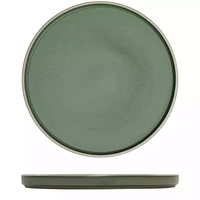 Luzerne Mod Smokey Basil Round Stackable Plate 270mm