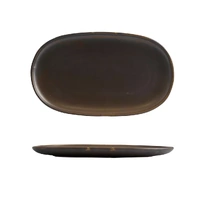 Moda Earth Oval Plate 355mm