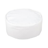 Chefs Skull Cap - White - Size Large