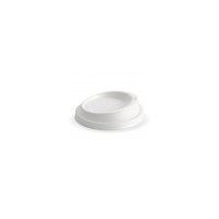 8, 12, 16, 20 BioCup Large PS Lid - White 1000ctn