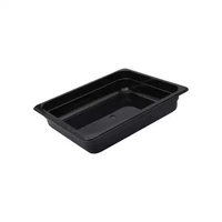 Black Polycarbonate Pan 1/2 size 100mm
