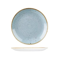 Churchill Stonecast Duck Egg Round Plate Coupe 260mm
