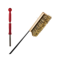 Piazza Oven Natural Brush Rotatable 20x6x7cm 163cm Stainless