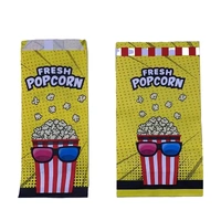 Popcorn Bags 100Pk (21cm (h) x 9cm (w) x 5cm)