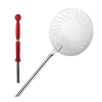 Piazza Pizza Turner Perforated 20cm 170cm Stainless Steel