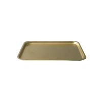 Vintage Gold Rectangle Tray 280x200mm