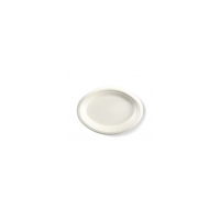 BioPak Oval Biocane Plate 10.25x7.75 Sleeve 125