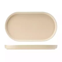 Utopia Forma Vanilla Oval Platter 310mm x 175mm