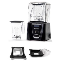 Blendtec Connoisseur 825 On Counter FourSide Jar Blender Package