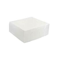 Cake Box White 260x260x105mm Single Box