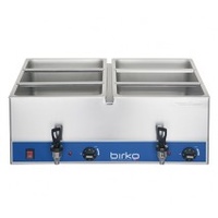 Birko Bain Marie Double Tap Vents With No Pans