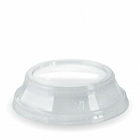 BioPak 60-280ml Clear Dome No Hole Lid Ctn 2000