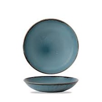 Dudson Harvest Blue Coupe Bowl 24.8cm