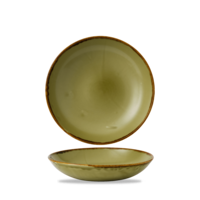 Dudson Harvest Green Coupe Bowl 24.8cm
