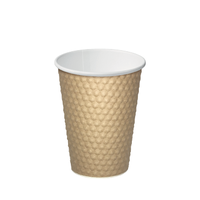 Dimple Brown Cup 12oz 500ctn