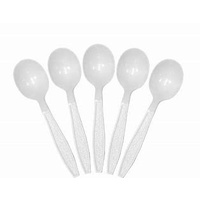 Elegance Premium Soup Spoon Eco-Smart White 50pk