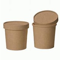 Brown Kraft Bowl 16oz Sleeve 50