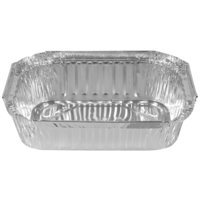 Rectangle Foil Container 560ml sleeve 100