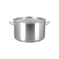 Saucepot-18/10 10.25lt 280x170mm w/lid elite