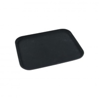 Rectangle Tray - Plastic Non Slip 405x550mm Black