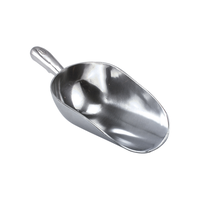 Chef Inox Scoop Aluminium Round 160x80mm 12oz/340ml