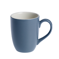 Brew Steel Blue/White Mug 380ml