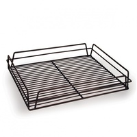 Glass Rack Black Rectangle PVC 435mm x 355mm x 75mm