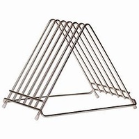 Cutting/Chopping Board Holder Stainless Rack 6 Slot