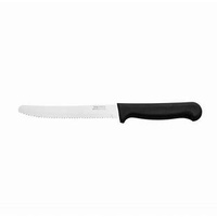 Trenton Steak Knife Rounded Tip Black Plastic Handle 12pk