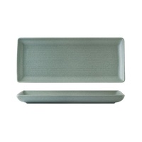 Zuma Matt Green Share Platter 335 x 140mm