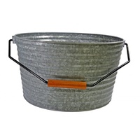 Galvanised Beverage Tub 450x340mm