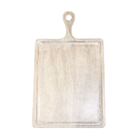 Mangowood Serving board White 300x400x200mm