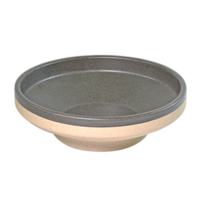 Soho Bowl Footed Speckle Black 153x35mm