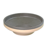 Soho Bowl Footed Speckle Black 230x68mm