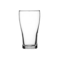 Schooner Glass Conical 425ml Nucleated 48 Ctn