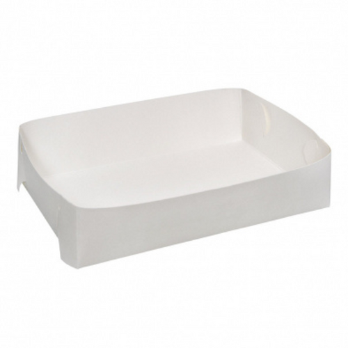 Wisebuy Cake Tray White Mini 200pk (145x108x38)